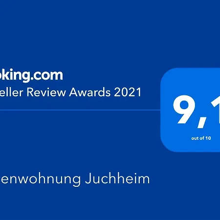 Ferienwohnung Juchheim Appartement *